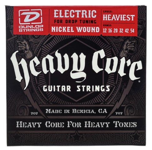 cuerda guitarra Dunlop Heavy Core Heaviest