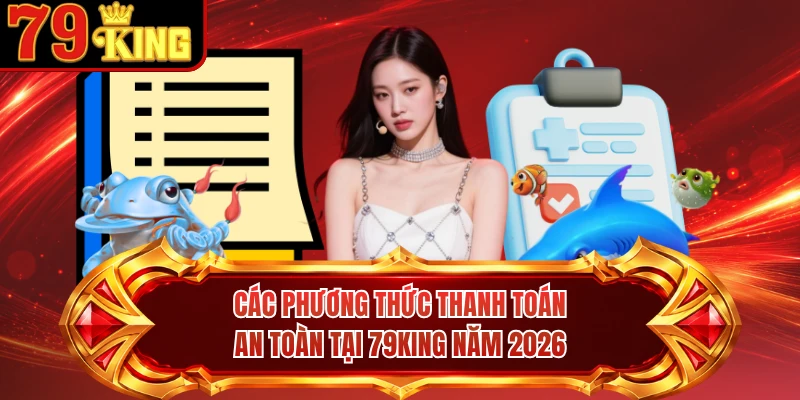 Các phương thức thanh toán an toàn tại 79KING năm 2026