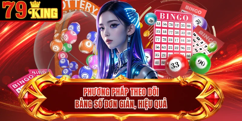 Phương pháp theo dõi bảng số đơn giản, hiệu quả